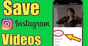 How To Download Instagram Videos Easily Save Instagram Reels Video In Gallery!! - Howtosolveit
