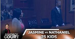 Divorce Court - Jasmine vs Nathaniel - 25 Kids - Season 15, Episode 5