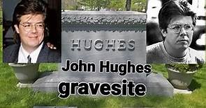 John Hughes Lake Forest cemetery Gravesite last residence