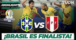 Highlights | Brasil vs Perú | Copa América 2021 | Semifinal | TUDN