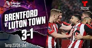 Highlights & Goles: Brentford v. Luton Town 3-1 | Premier League | Telemundo Deportes
