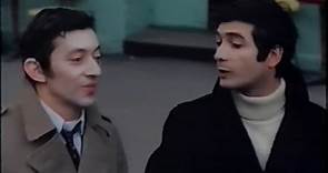 Serge Gainsbourg, Jean-Claude Brialy et Anna Karina "Anna" 1967