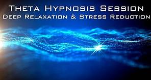 The 8 Brainwave States - Theta Hypnosis Session with Binaural Beats for Stress Reduction- Relaxation