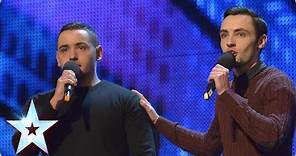 Richard and Adam singing 'The Impossible Dream' - Week 2 Auditions | Britain's Got Talent 2013