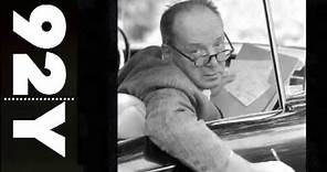 Vladimir Nabokov: Selected Poems and Prose | 92Y Readings