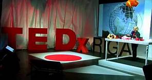 Crocheting hyperbolic planes | Daina Taimina | TEDxRiga