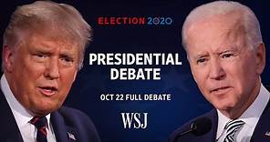 Full Debate: President Trump and Joe Biden Square Off for Final Time Ahead of Election