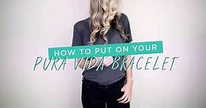 How to Put on Your Pura Vida Bracelet