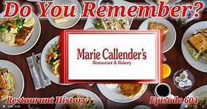 Do You Remember Marie Callender's Restaurants? A Restaurant History.