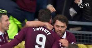 Lafferty scores brilliant goal for Hearts v Celtic