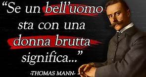 Lezioni di vita di Thomas Mann || le sue citazioni più sagge