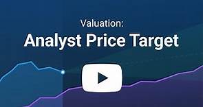 How to use Analyst Price Targets on Simply Wall St