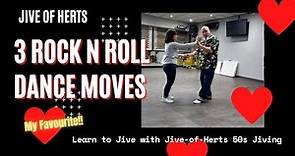 Learn My Favourite Rock and Roll Dance Moves - 2 Push turns + 1 Shuffle