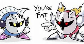 Galacta Knight Calls Meta Knight FAT (Kirby Comic Dub)