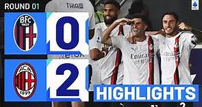 Bologna-Milan 0-2 | Pulisic scores on debut! Goals & Highlights | Serie A 2023/24