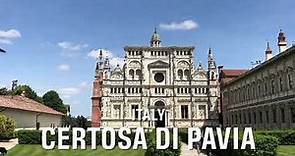 Certosa di Pavia, Lombardy, One of the largest monasteries in Italy.