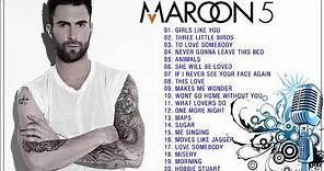 Maroon 5 Sus Mejores Exitos 2018 | Marrom 5 Mejores Éxitos Completos 2018