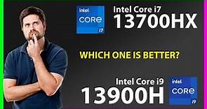 INTEL Core i7 13700HX vs INTEL Core i9 13900H Technical Comparison