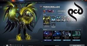 terror blade arcana with immortal prismatic gem unhallowed ground replacing and review