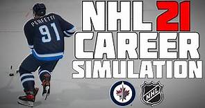 NHL 21 COLE PERFETTI FULL CAREER SIMULATION