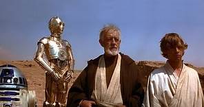 Star Wars A New Hope - Luke and Obi-Wan arrive Mos Eisley
