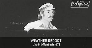 Weather Report - Live in Offenbach, 1978 (Full Live Concert Video)
