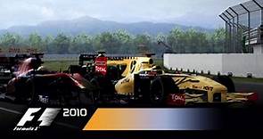 F1 2010 gameplay sizzle video