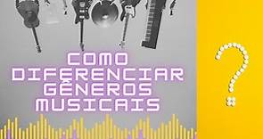 COMO DIFERENCIAR GÊNEROS MUSICAIS? - Série: Gêneros Musicais #RayExplica