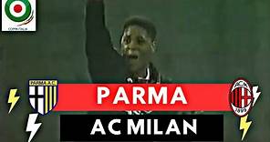 Parma vs AC Milan 2-2 All Goals & Highlights ( 1998 Coppa Italia )
