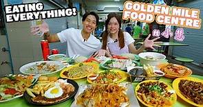 EATING EVERYTHING AT GOLDEN MILE FOOD CENTRE ft @xiaohui_foodie! | Singapore Street Food Challenge!