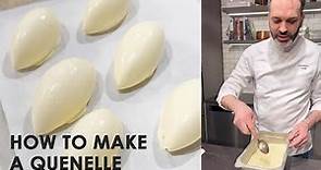How to make a quenelle, with Chef Dominique Ansel