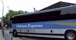 Extra bus on the Orleans Express 2:00pm departure from Montreal for Quebec City