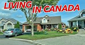 How do Canadians live | Average neighbourhood vs rich neighbourhood in Ontario