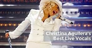Christina Aguilera's Best Live Vocals