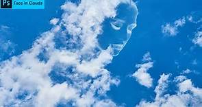 How to Create a Face in Clouds | Photoshop Tutorials