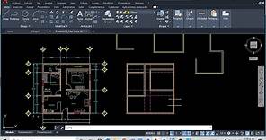 Como crear muros de un plano en autocad