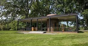 An Inside Look at Philip Johnson's Glass House in New Canaan, Connecticut