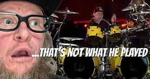 Metallica "enhanced" Lars Ulrich's drum performance at Download Festival.