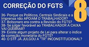 FIM DA LINHA! REVISÃO DO FGTS REVISÃO DO FGTS ADI 5090 STF #fgts #correçãodofgts