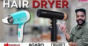 Best Hair Dryer For Men & Women 🔥 Best Hair Dryer Under 1000 🔥 Agaro, Havells...🔥