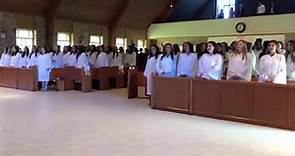 Singing the MSDA Alma Mater... - Mount St. Dominic Academy