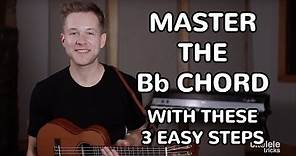 How to Play the Bb Chord on Ukulele in 3 Easy Steps