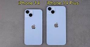 iPhone 14对比14Plus哪个更值得购买