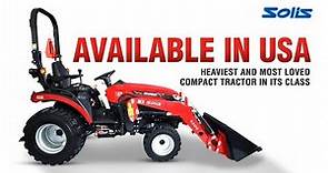 Heaviest & Loved Compact Tractor in its Class, hits the USA market
