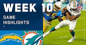 Chargers vs. Dolphins Week 10 Highlights | NFL 2020