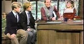 First "Hal Gertner" on Letterman, December 19, 1984