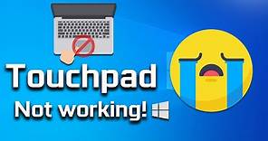 How To Fix Touchpad On Windows 10 [2024] Tutorial
