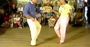 1986 - Beach Shaggers Hall of Fame - Exhibition Dance Lila Munn and Harry Driver