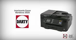 Imprimante Epson Workforce 3620 - démonstration Darty