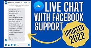 How To Contact Facebook Support | UPDATED 2022